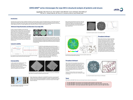 CRYO ARM Series of Microscopes for Cryo EM in structural analysis of proteins and viruses